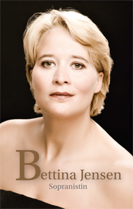 Visitenkarte von Bettina Jensen - Sopranistin
