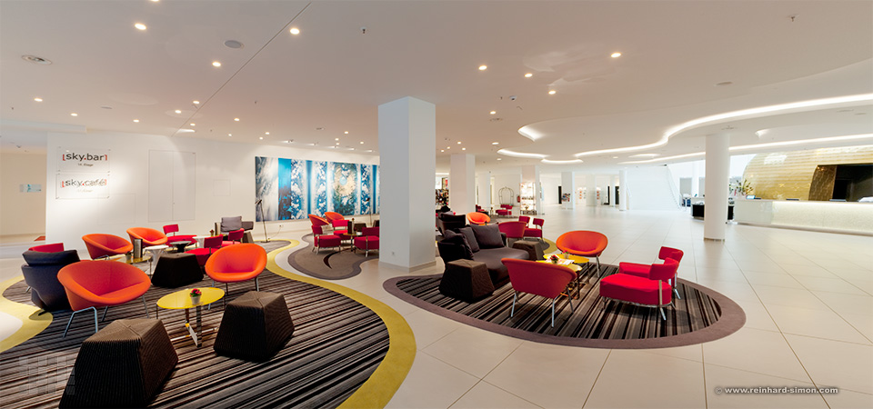 Lounge des Hotel Andels in Berlin